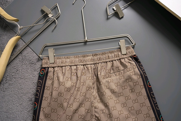 ブランドハーフパンツ素材ディテール